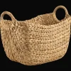 Water Hyacinth Basket with Handles