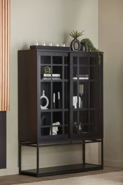 Waterfall Eucalyptus in Black Pot