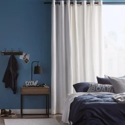 White Bunga Panel Curtain