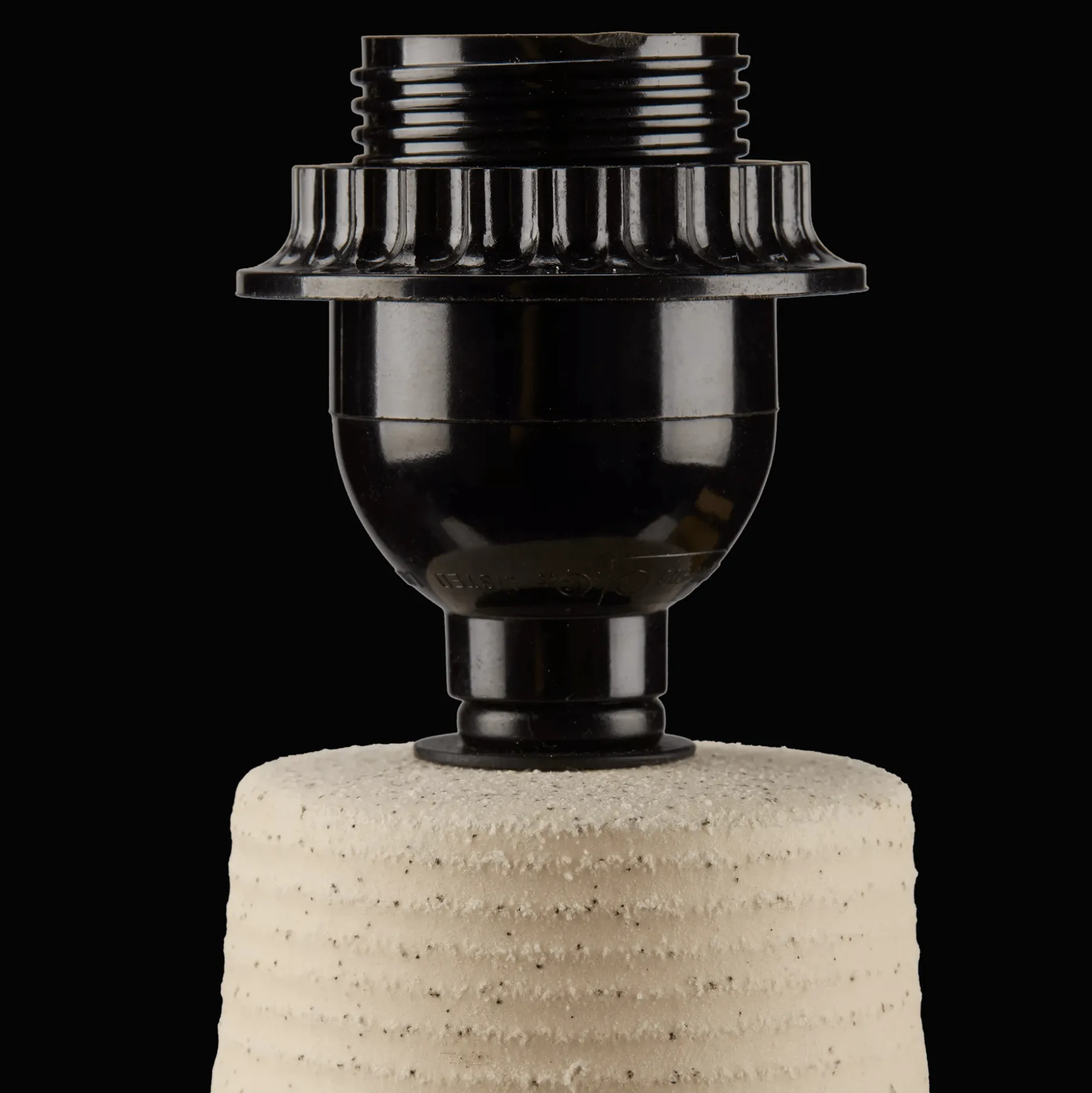 White Ceramic Lamp Base