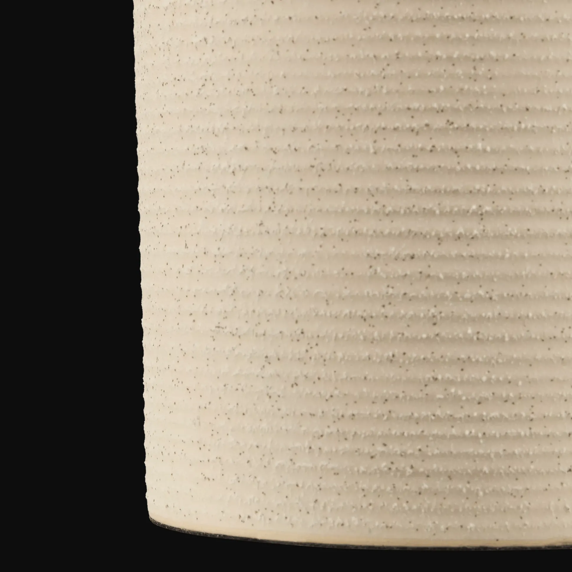 White Ceramic Lamp Base
