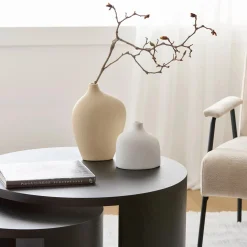 White Ceramic Table Vase