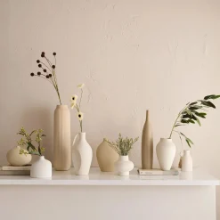 White Ceramic Table Vase