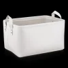 White Chita Storage Basket with Handles