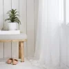 White Darja Sheer Curtain