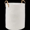 White Hamper with Boucle