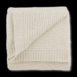 White Lonny Woven Throw