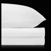 White 4-Piece Bamboo Sheet Set
