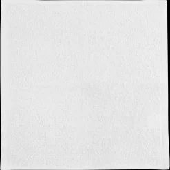 White Set of 6 Large Washcloths