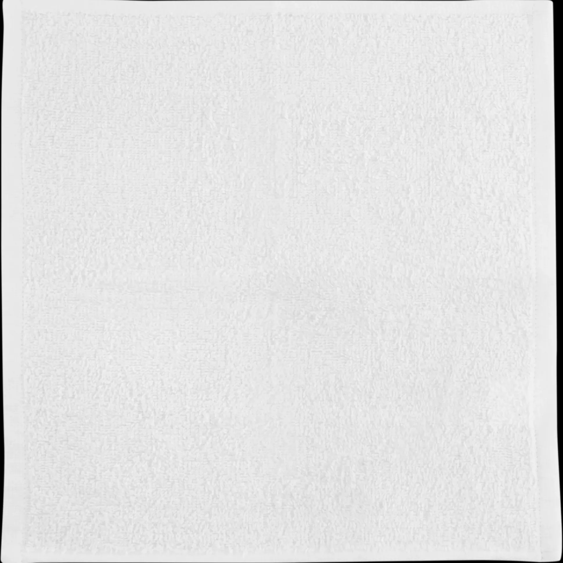 White Set of 6 Large Washcloths