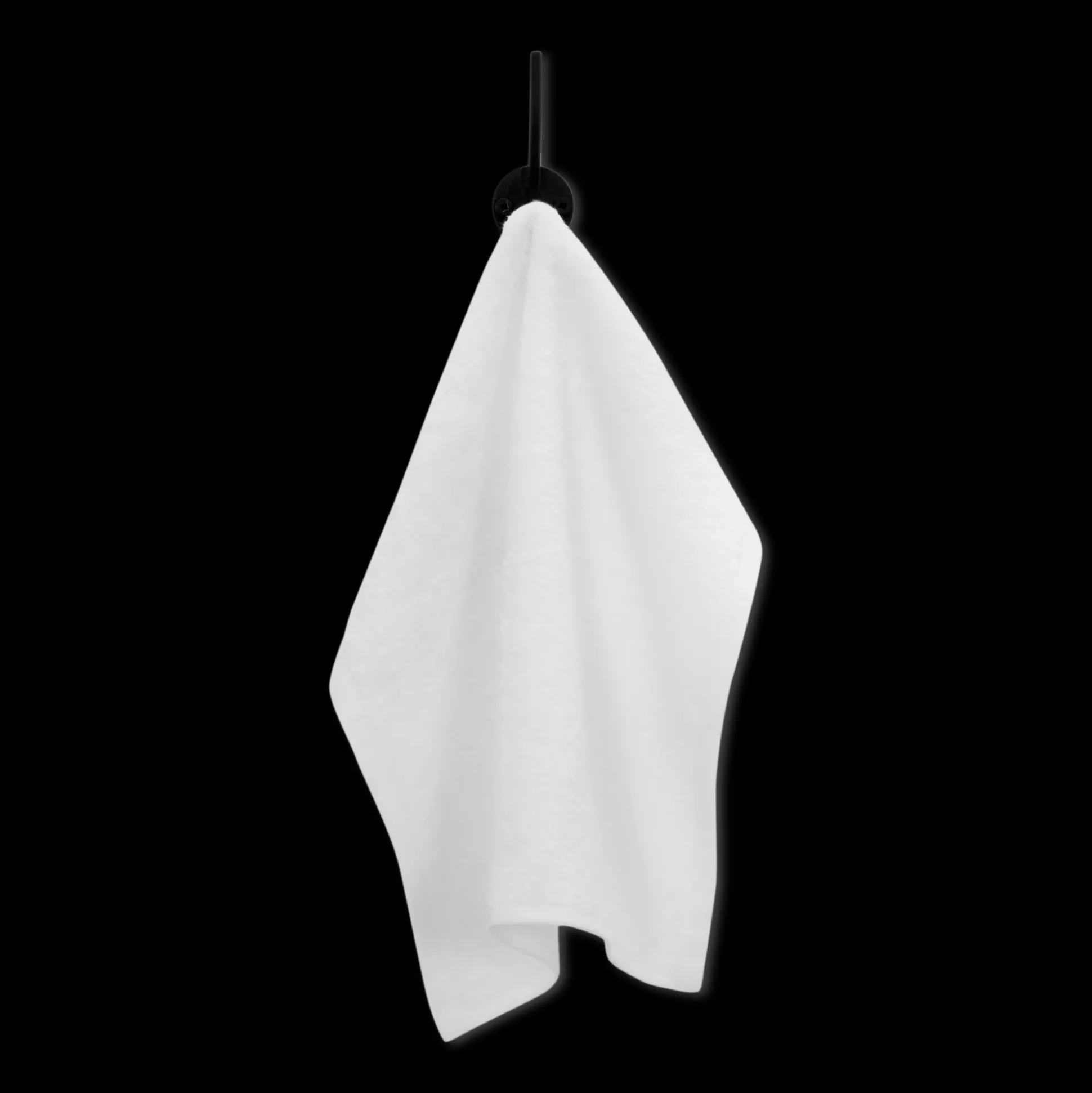 White Set of 6 Large Washcloths