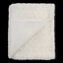 White Sheep Faux Fur Throw