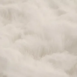 White Sheep Faux Fur Throw