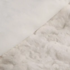 White Sheep Faux Fur Throw