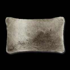 Wolf Faux Fur Decorative Lumbar Pillow