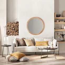 Wolf Faux Fur Decorative Lumbar Pillow