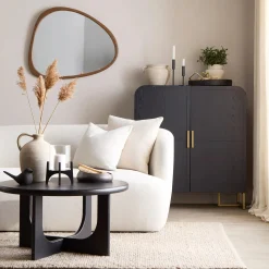 Wood and Gold Buffet