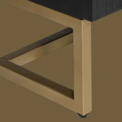 Wood and Gold Buffet