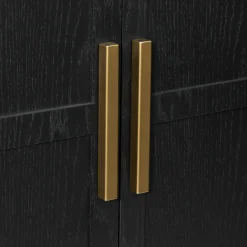 Wood and Gold Buffet