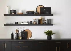 Wood and Metal Paper Towel Holder