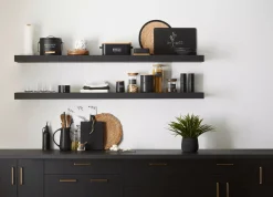 Wood and Metal Paper Towel Holder