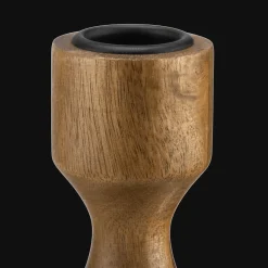 Wood Candle Holder