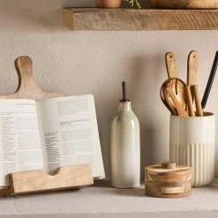 Wooden Recipe Book Holder