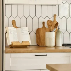 Wooden Recipe Book Holder