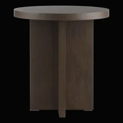Wooden Round Side Table